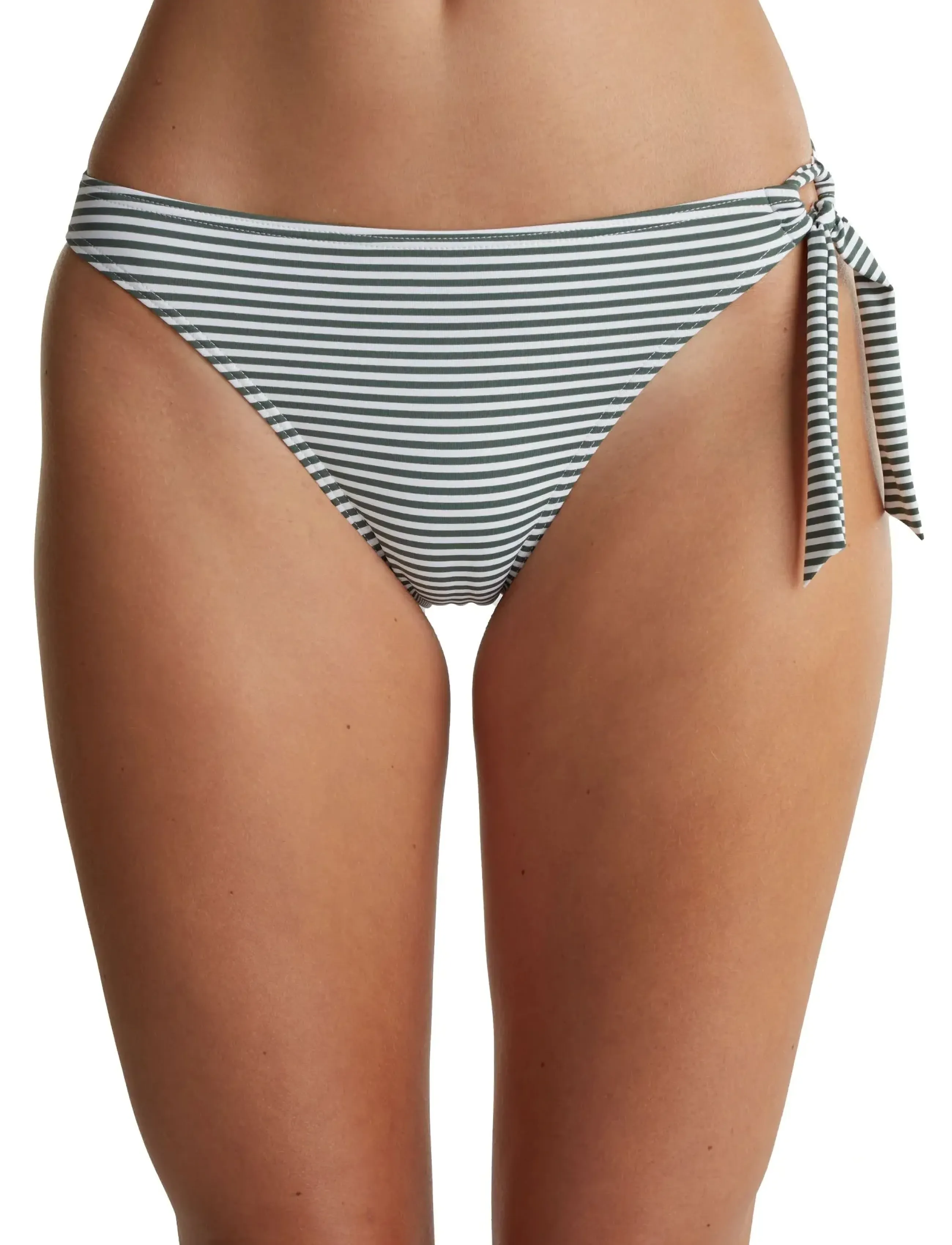 Esprit Bodywear Women - Recycled: striped bikini briefs - bikinis mit seitenbändern - olive - 2