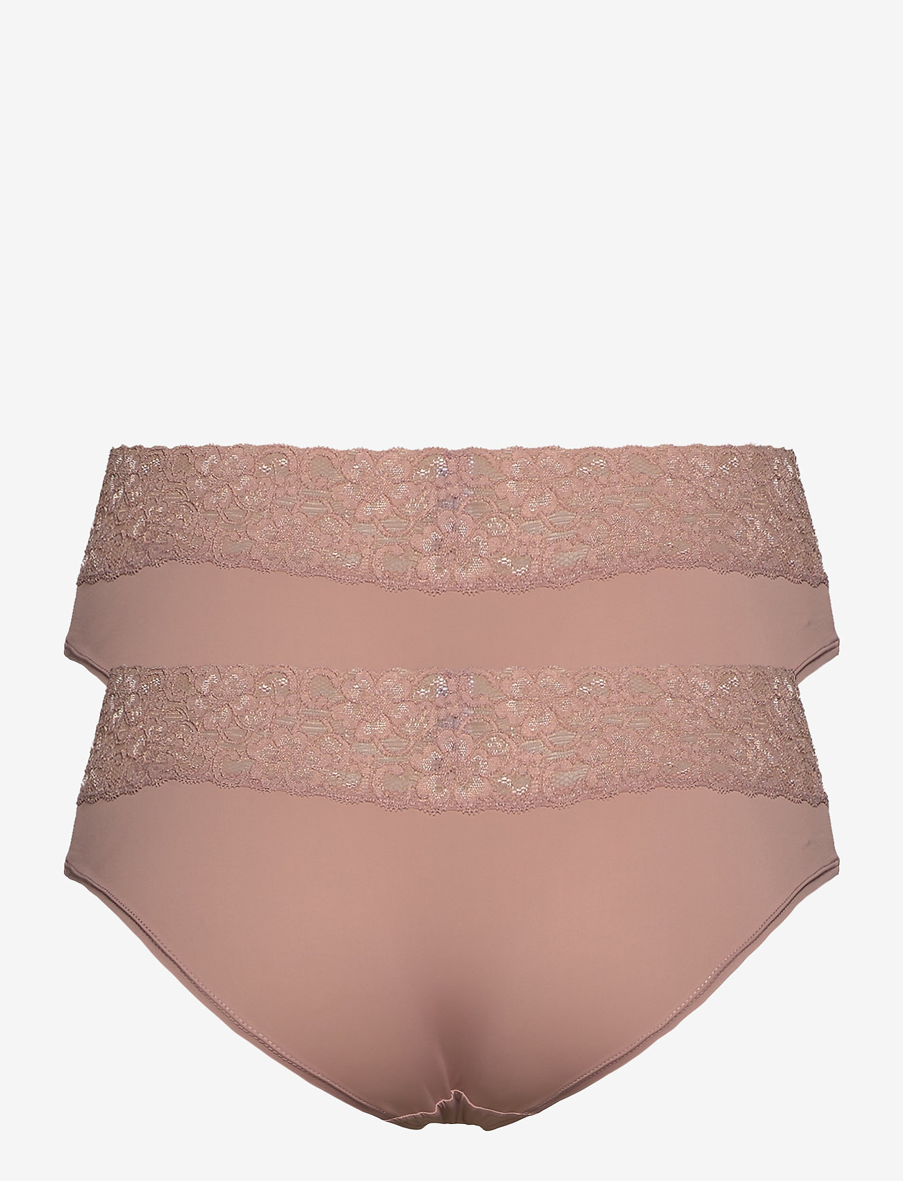 Esprit Bodywear Women - Double pack of hipster shorts trimmed with lace - old pink - 2