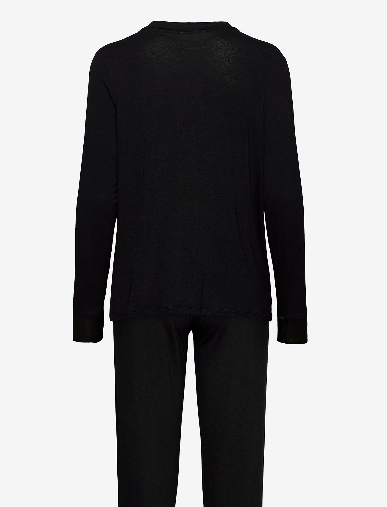 Esprit Bodywear Women - Jersey pyjamas in LENZING™ ECOVERO™ - black - 1