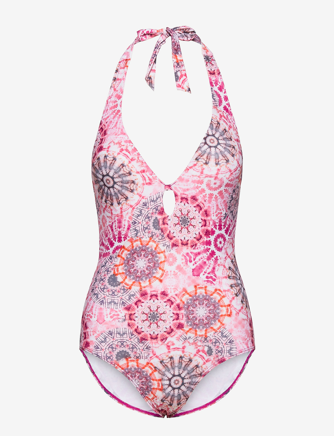 Esprit Bodywear Women - Recycled: swimsuit with a print - ujumistrikood - pink 3 - 0