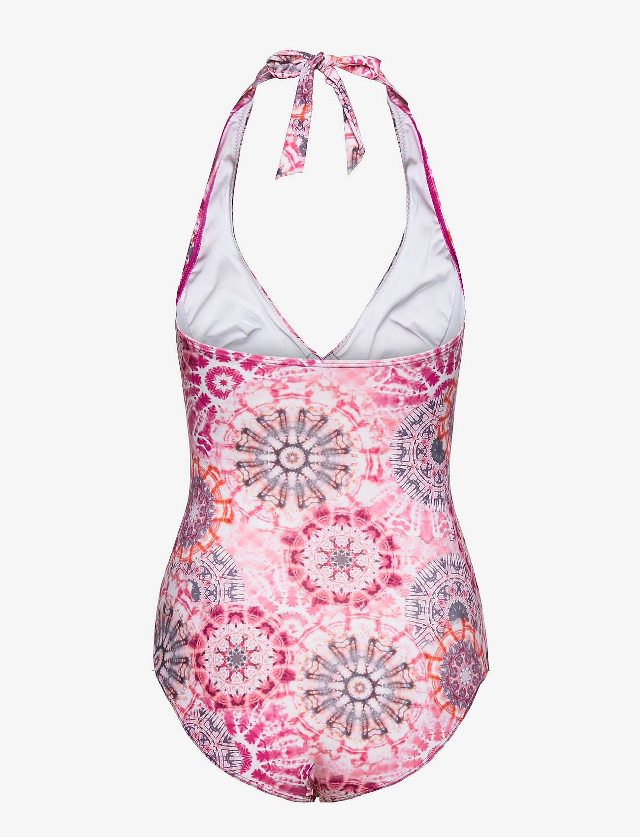 Esprit Bodywear Women - Recycled: swimsuit with a print - moterims - pink 3 - 1