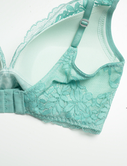 Esprit Bodywear Women - Non-wired push-up bra made of lace - zemākās cenas - aqua green - 5