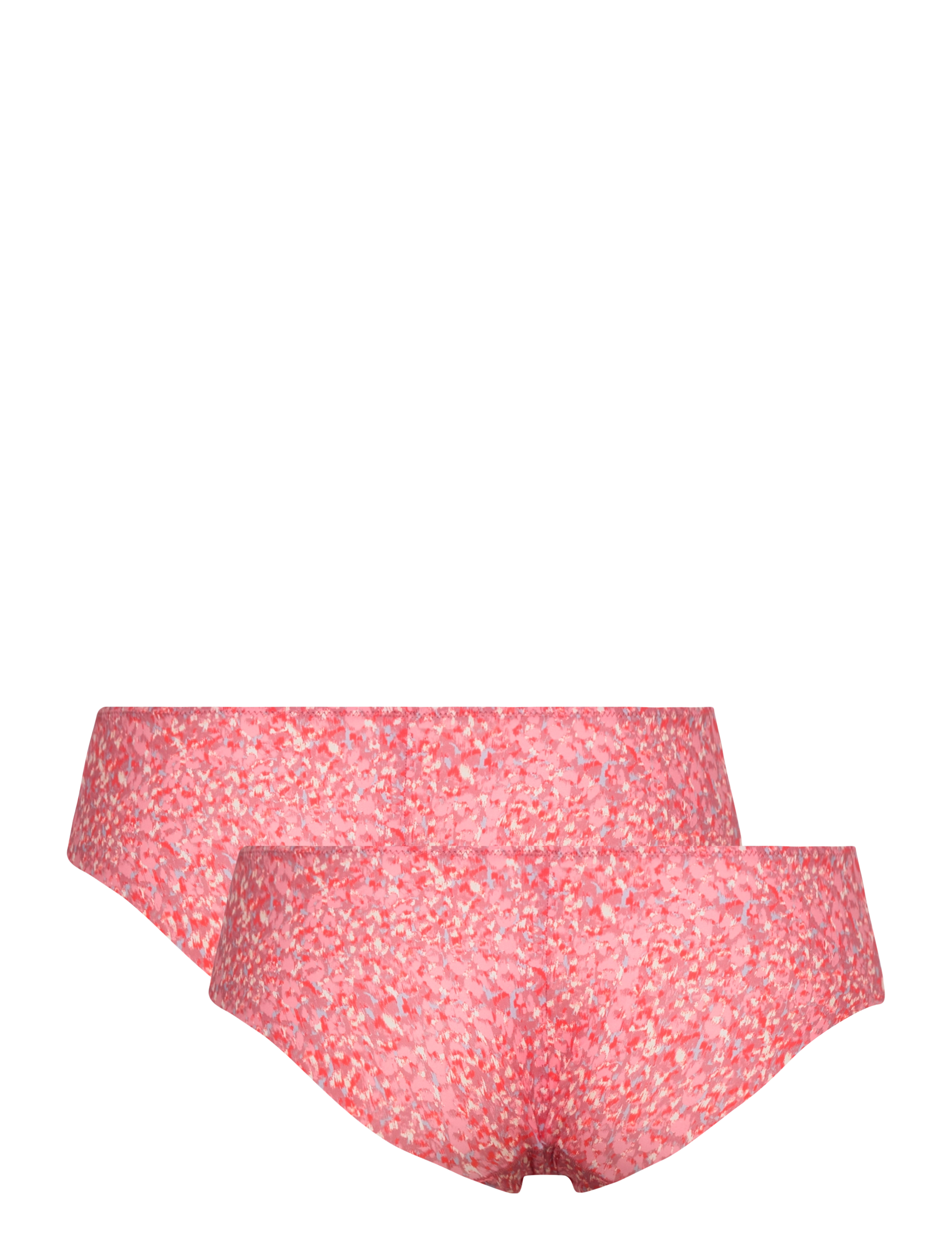 Esprit Bodywear Women - 2-pack of patterned shorts - terracotta 3 - 1