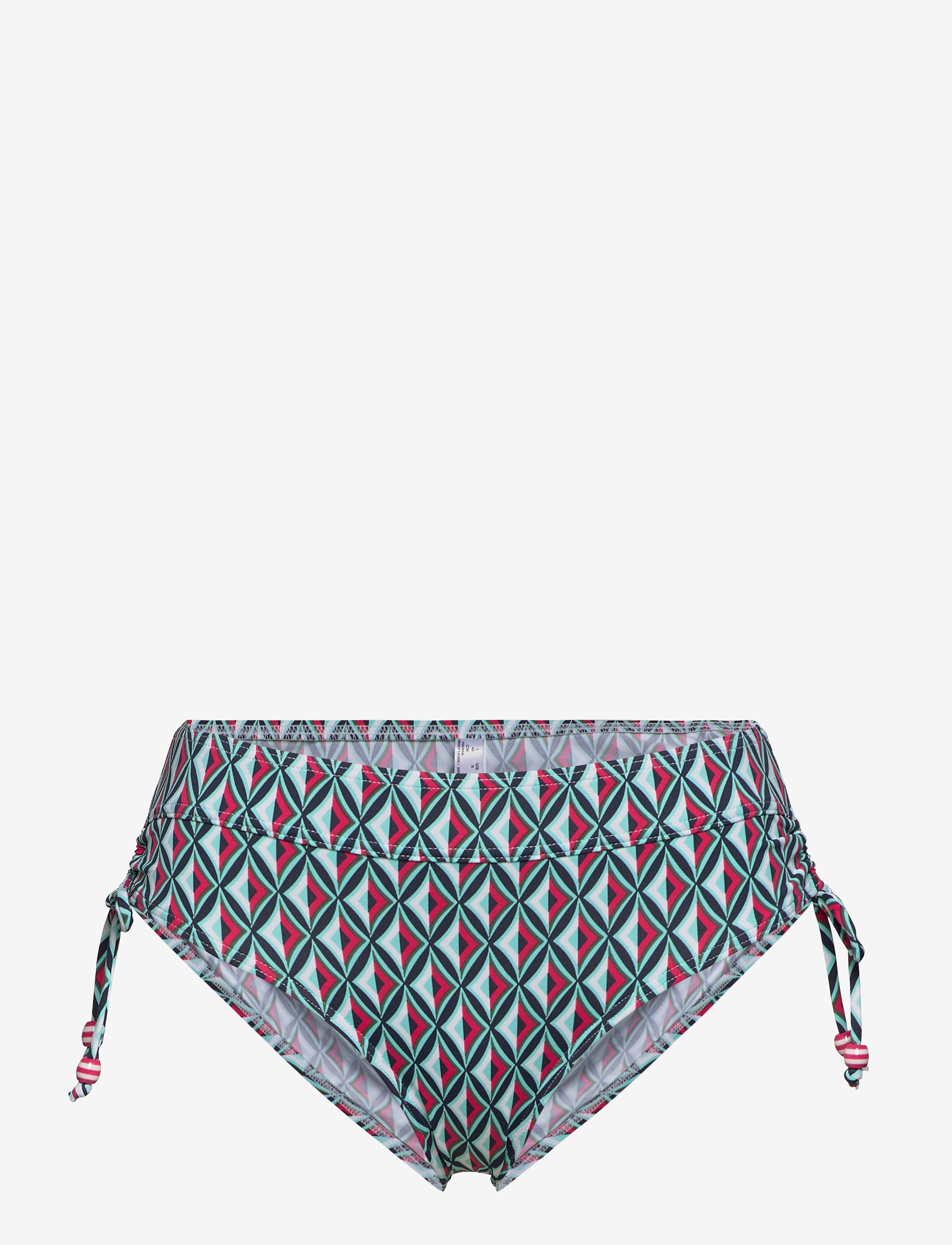 Esprit Bodywear Women Midi Briefs With A Retro Print, 36, Multi/patterned, Bikinitrusser > Bikinier Med Sidebånd, Dame