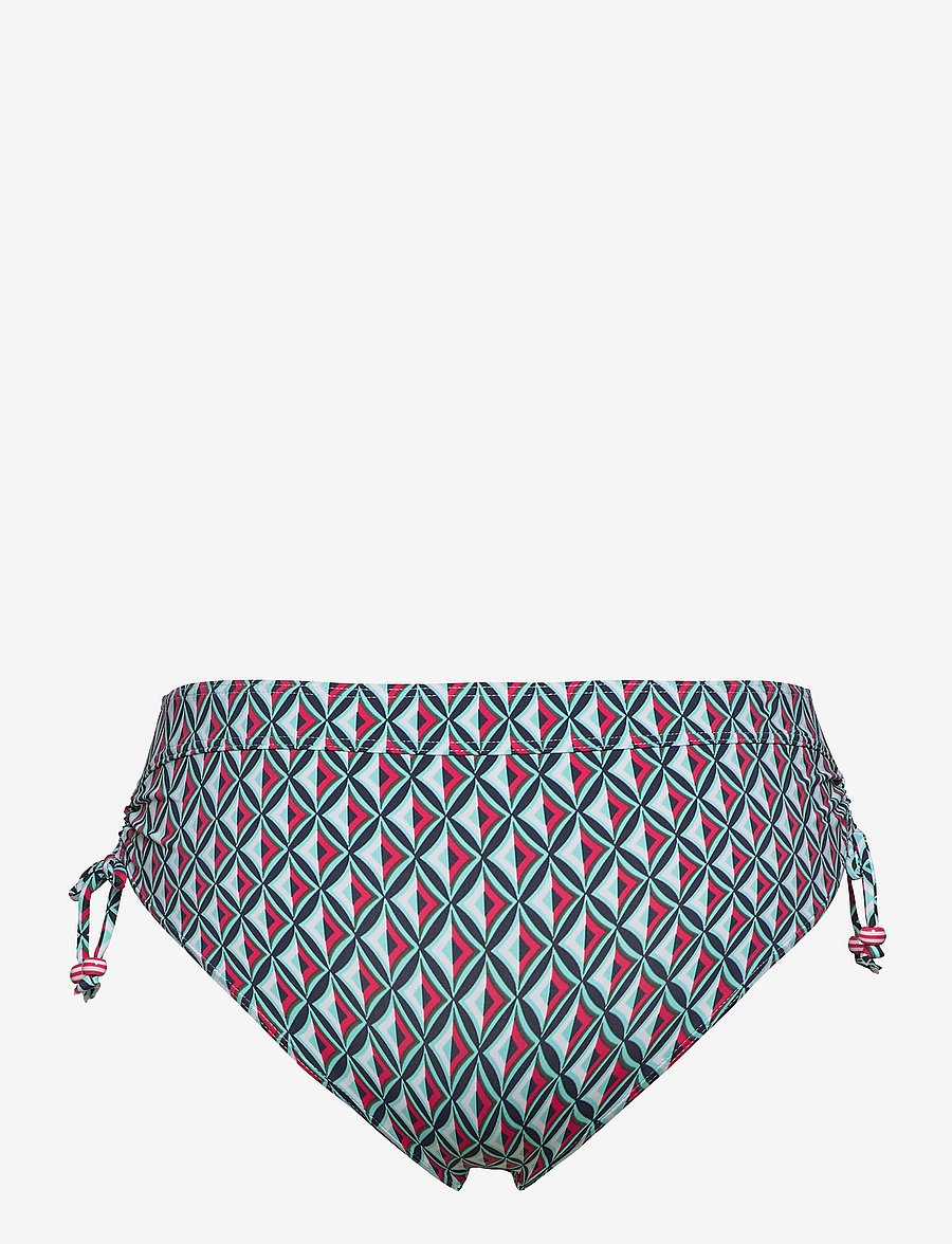 Esprit Bodywear Women - Midi briefs with a retro print - maillots deux pièces avec nœud sur les côtés - pink fuchsia - 1