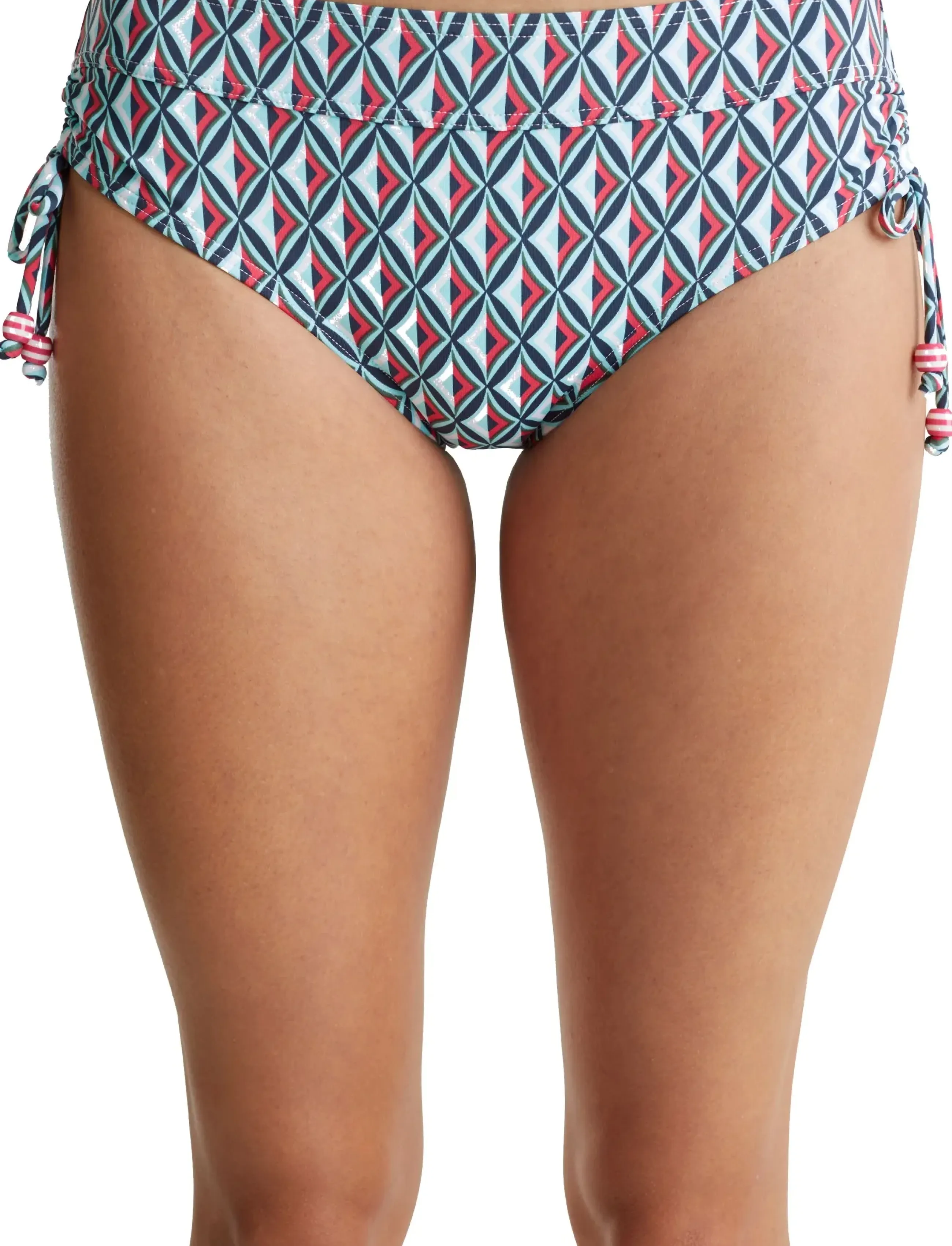 Esprit Bodywear Women - Midi briefs with a retro print - side tie bikinitrosor - pink fuchsia - 3