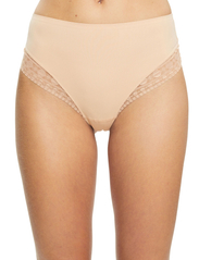 Esprit Bodywear Women - Shaping-effect thong with lace - hinnapidu - dusty nude 5 - 2