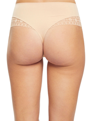 Esprit Bodywear Women - Shaping-effect thong with lace - hinnapidu - dusty nude 5 - 3