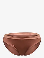 Hipster briefs with silky finish - CINNAMON