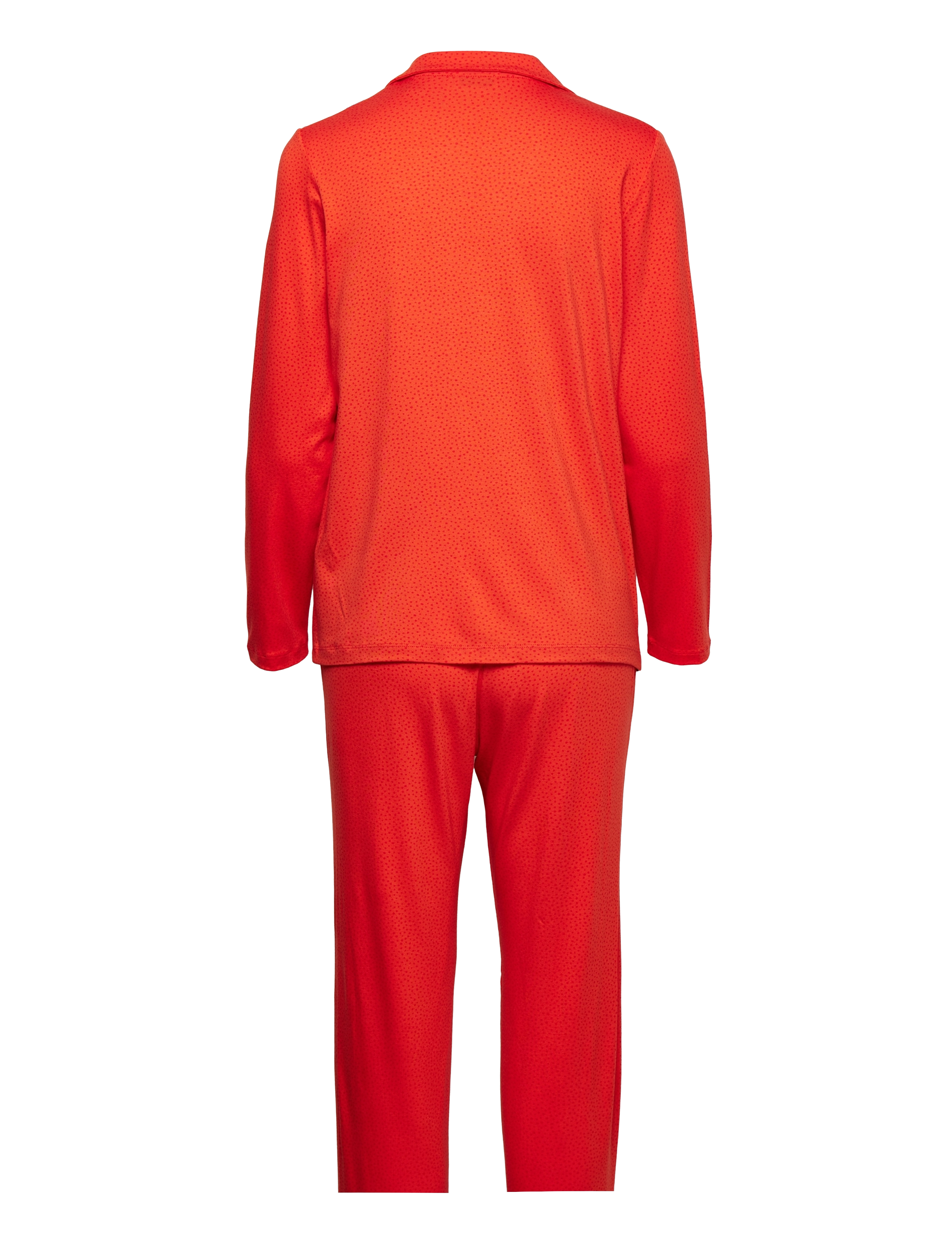 Esprit Bodywear Women - Spot print pyjama set, LENZING™ ECOVERO™ - red orange 3 - 1