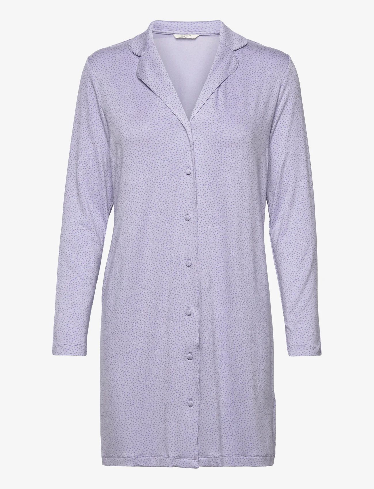 Esprit Bodywear Women - Spot print nightdress, LENZING™ ECOVERO™ - lavender 3 - 0