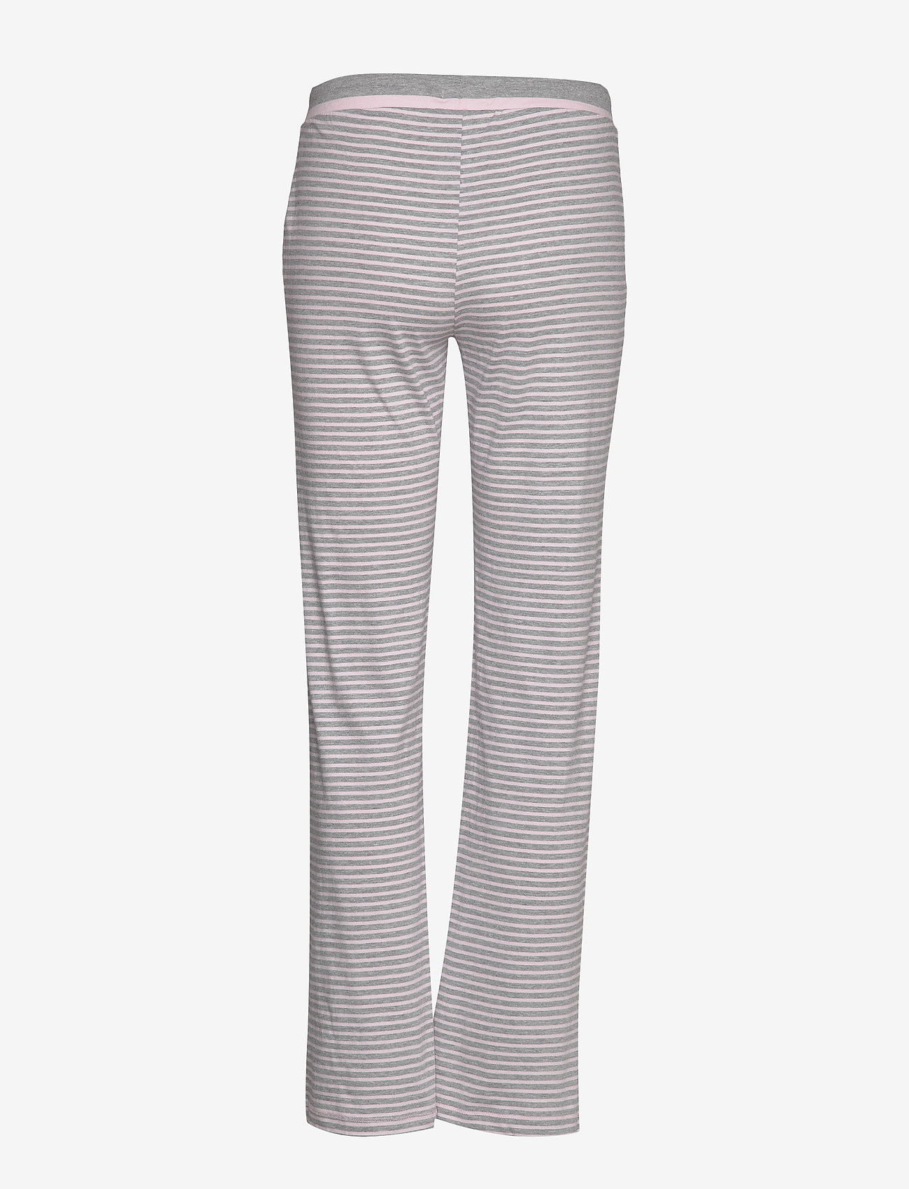 Esprit Bodywear Women - Melange jersey trousers with stripes - pastel pink - 1