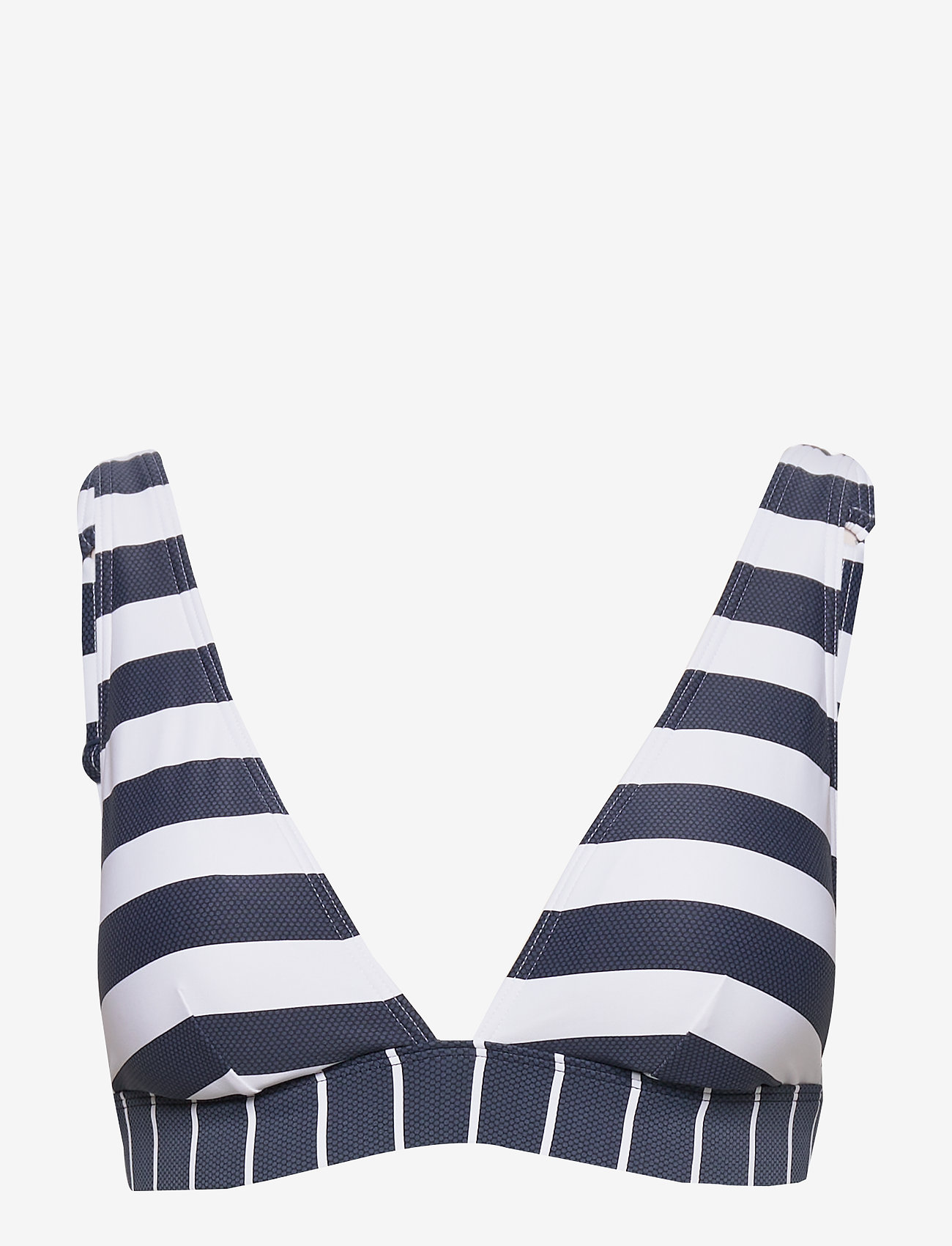Esprit Bodywear Women - Non-wired top with stripes - trīsstūra bikini augšiņa - dark blue - 0