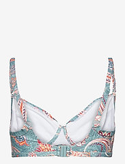 Esprit Bodywear Women - Recycled: Non-padded underwire top, big cups - bikinitoppe med bøjle - teal green - 1