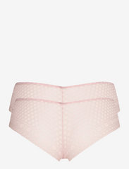 Esprit Bodywear Women - Double pack: Brazilian hipster shorts trimmed with lace - zemākās cenas - old pink - 1