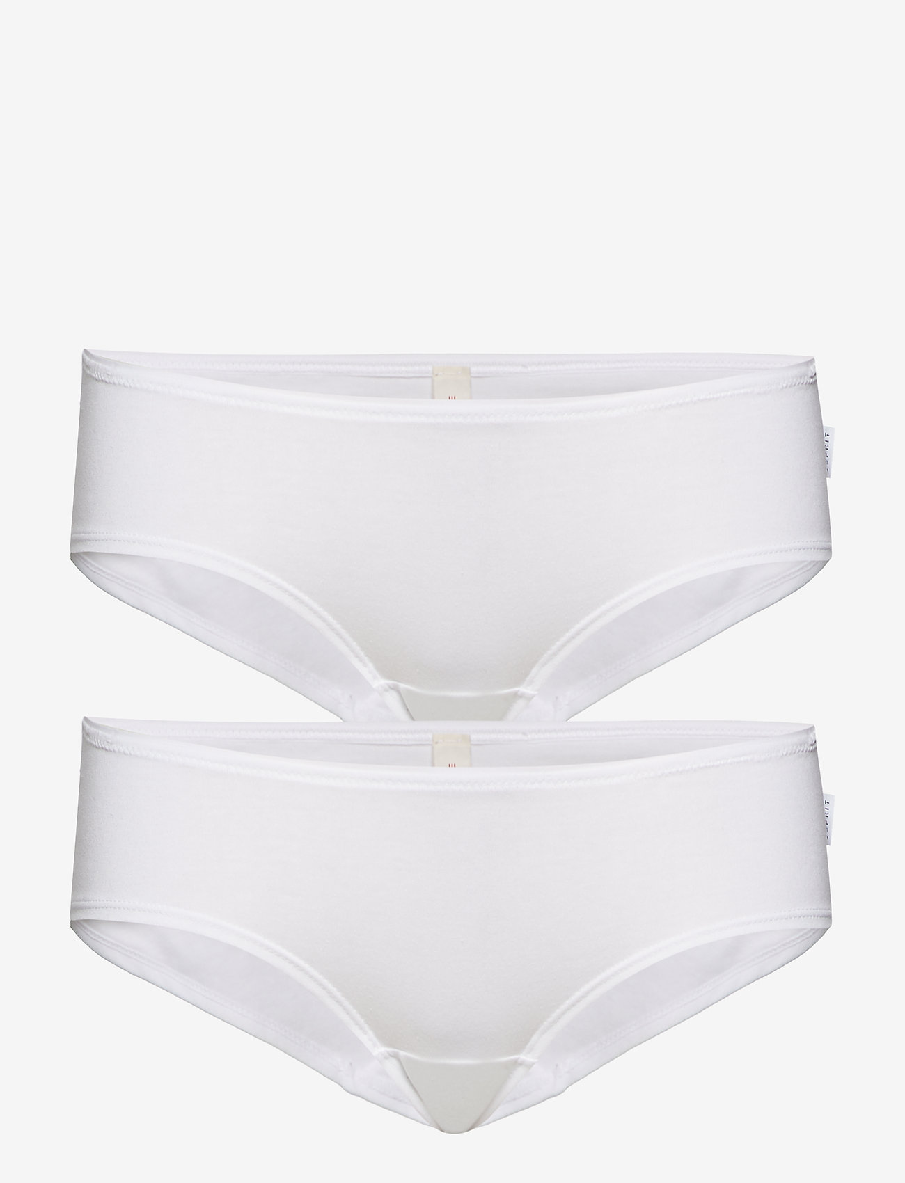 Esprit Bodywear Women - Double pack of cotton hipster shorts - white - 0