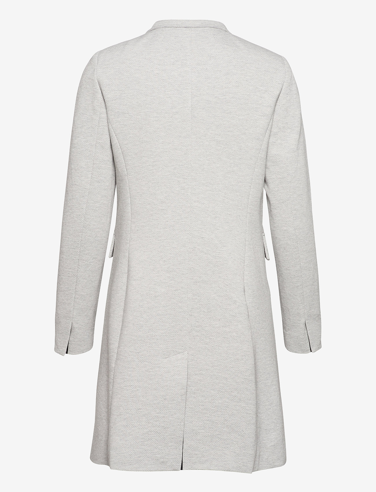 Esprit Casual - In blended cotton: jersey coat - light grey 5 - 1