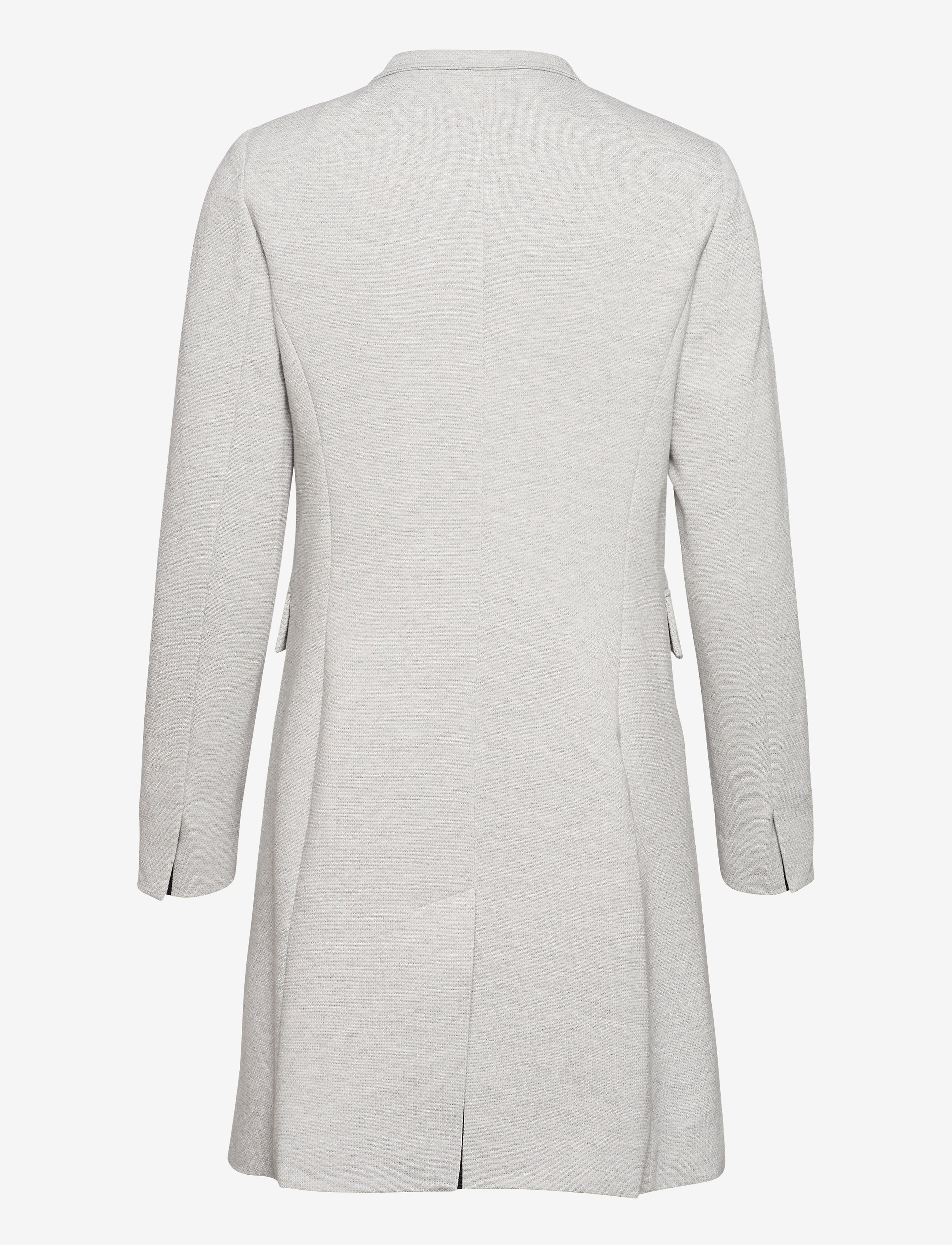 Esprit Casual - In blended cotton: jersey coat - light grey 5 - 1