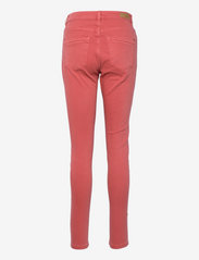 Esprit Casual - Stretch trousers with zip detail - slim fit jeans - coral - 1
