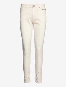 Stretch trousers with zip detail, Esprit Casual