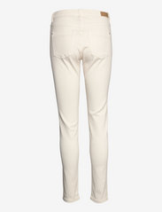 Esprit Casual - Stretch trousers with zip detail - slim fit -farkut - off white - 1