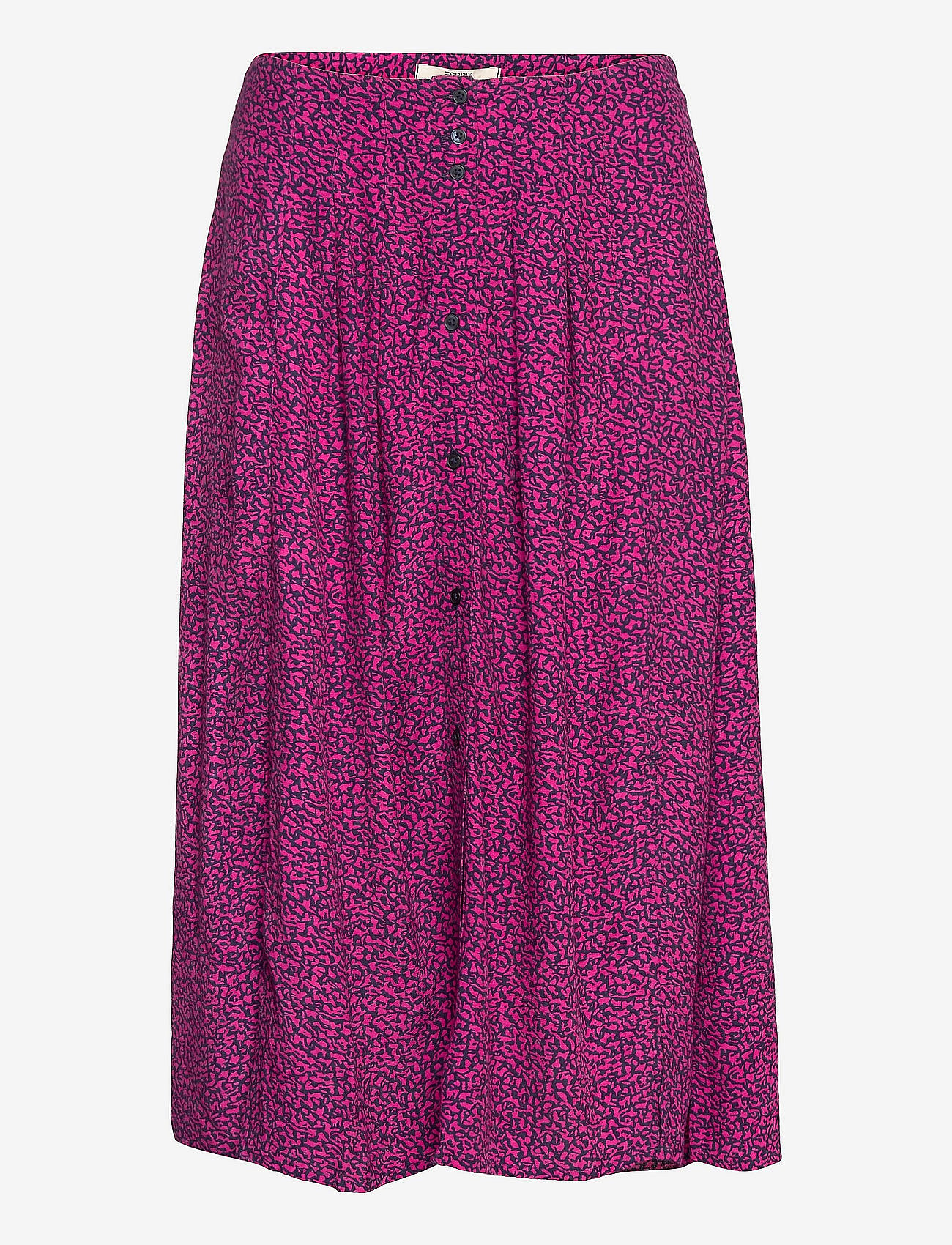 Women Skirts light woven midi - NAVY 4