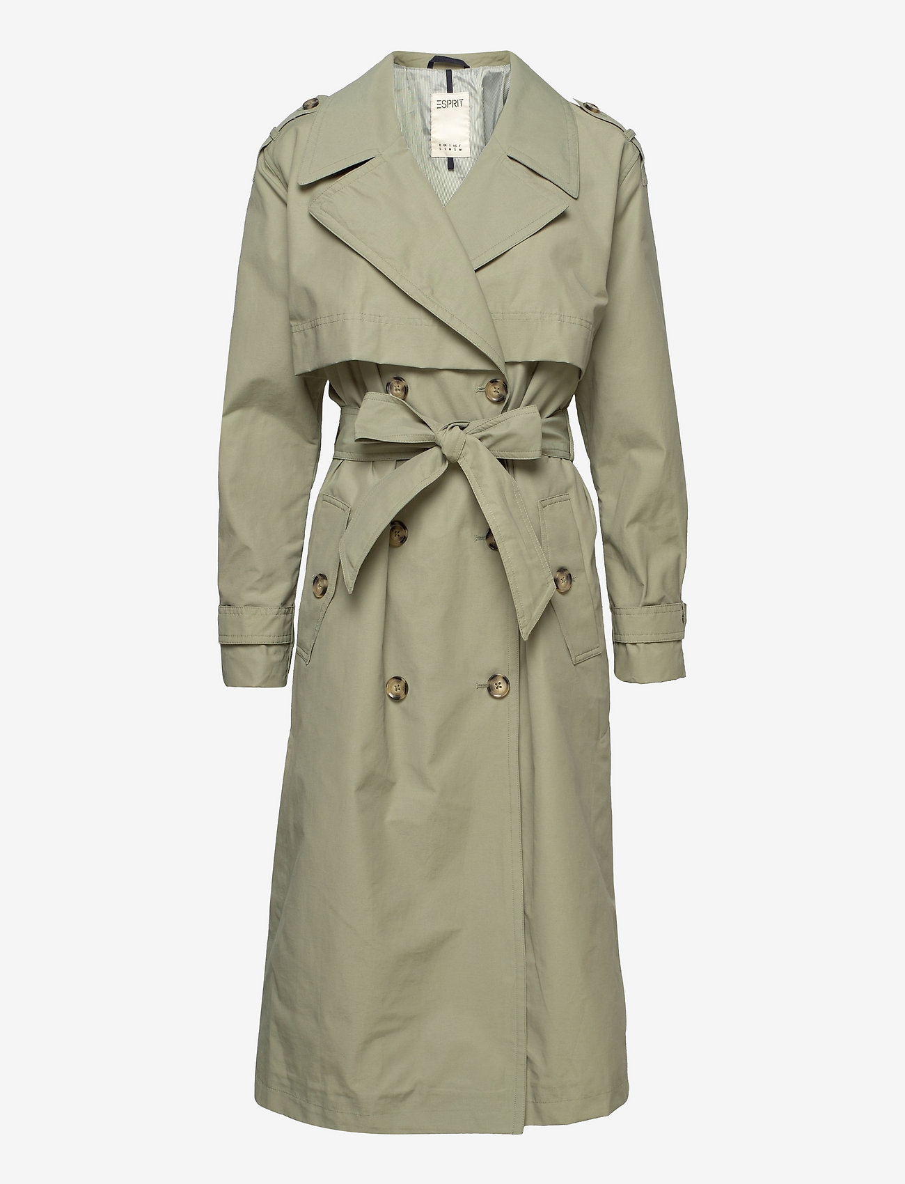 Esprit Casual - Coats woven - light khaki - 0