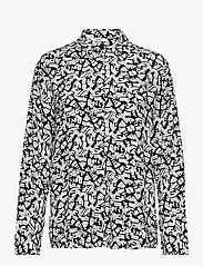 Esprit Casual - Patterned crepe blouse - pikkade varrukatega pluusid - black 2 - 0