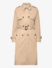 Esprit Casual - Double-breasted trench coat with belt - sand - 0