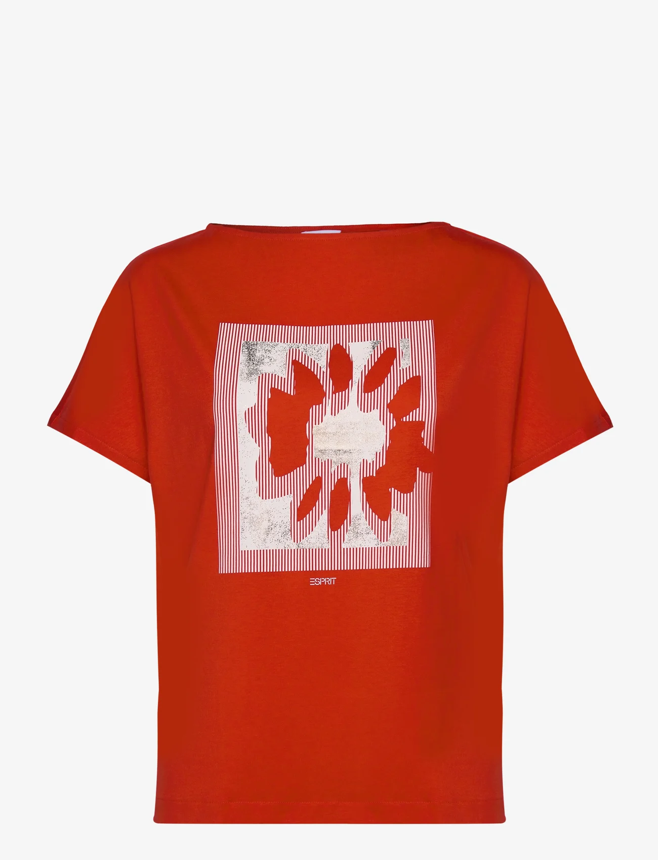 Esprit Casual - T-Shirts - mažiausios kainos - red - 0