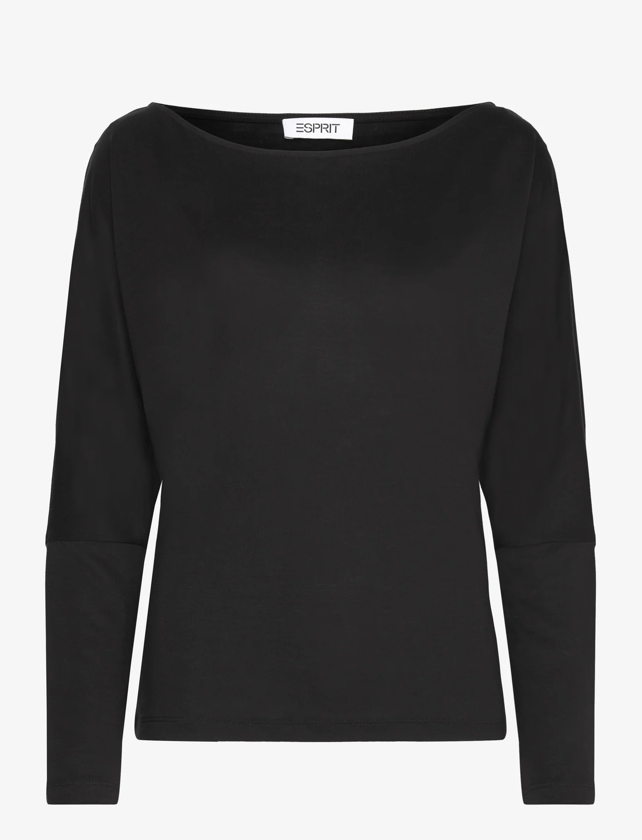 Esprit Casual - T-Shirts - långärmade toppar - black - 0