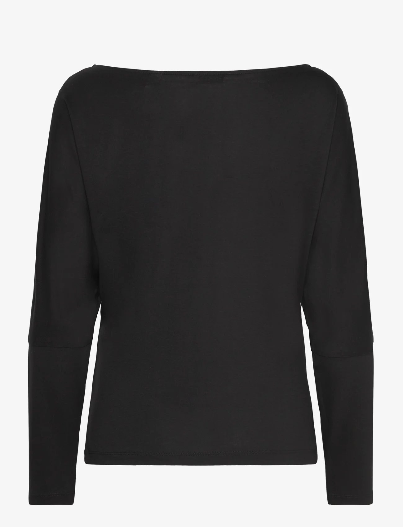 Esprit Casual - T-Shirts - topi ar garām piedurknēm - black - 1