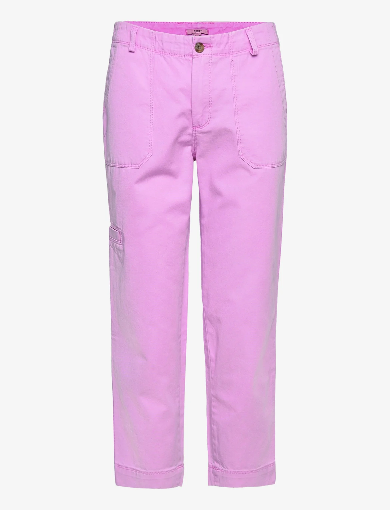 Esprit Casual - Women Pants woven regular - chinosy - pink - 0
