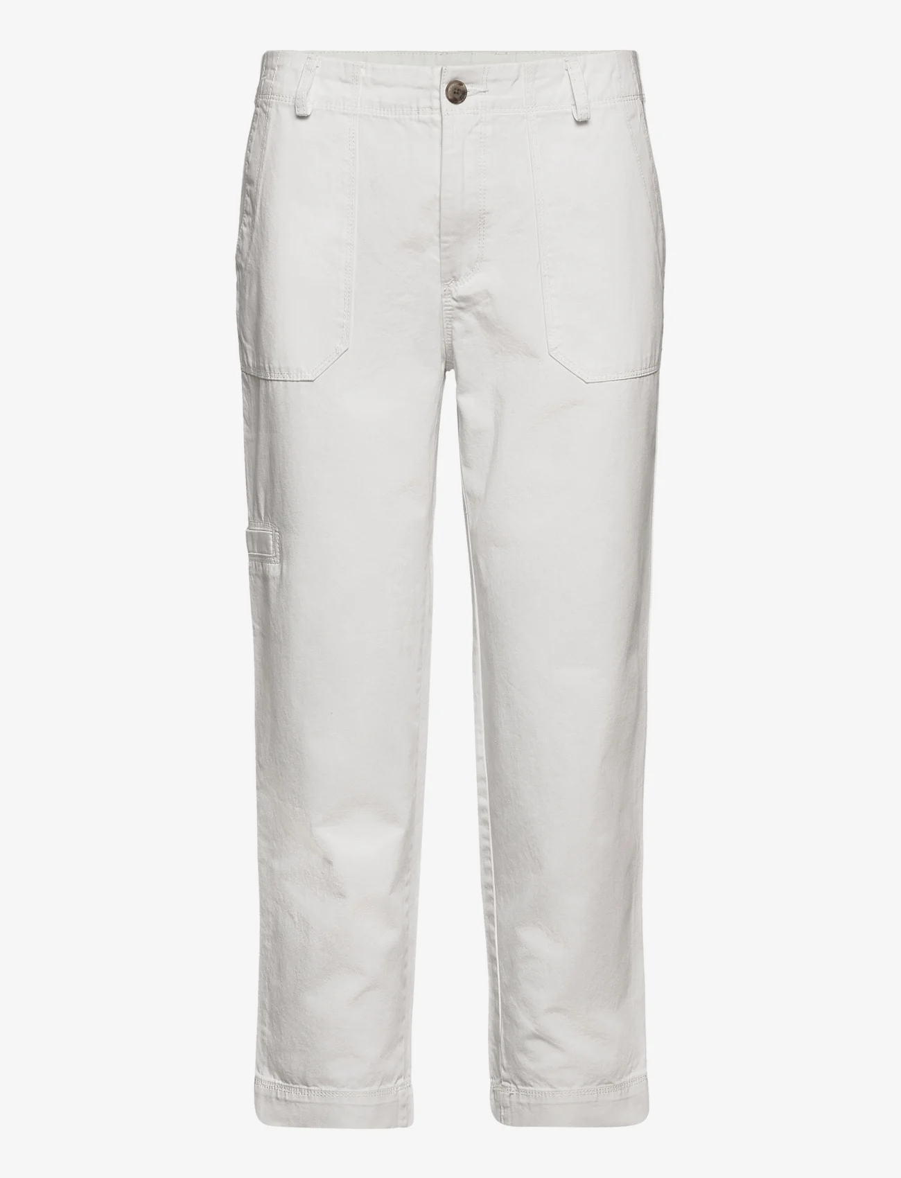 Esprit Casual - Women Pants woven regular - chinosy - white - 0