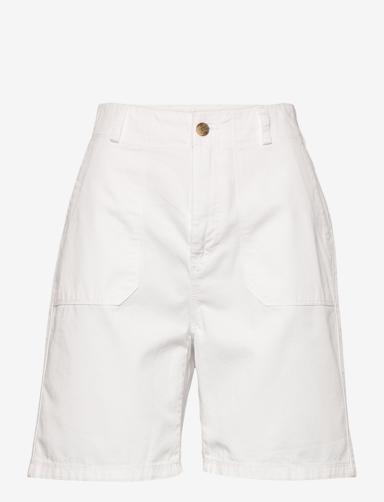 Esprit Casual - Shorts woven - najniższe ceny - white - 0