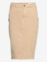 Esprit Casual - Fashion Skirt - midi kjolar - sand - 0
