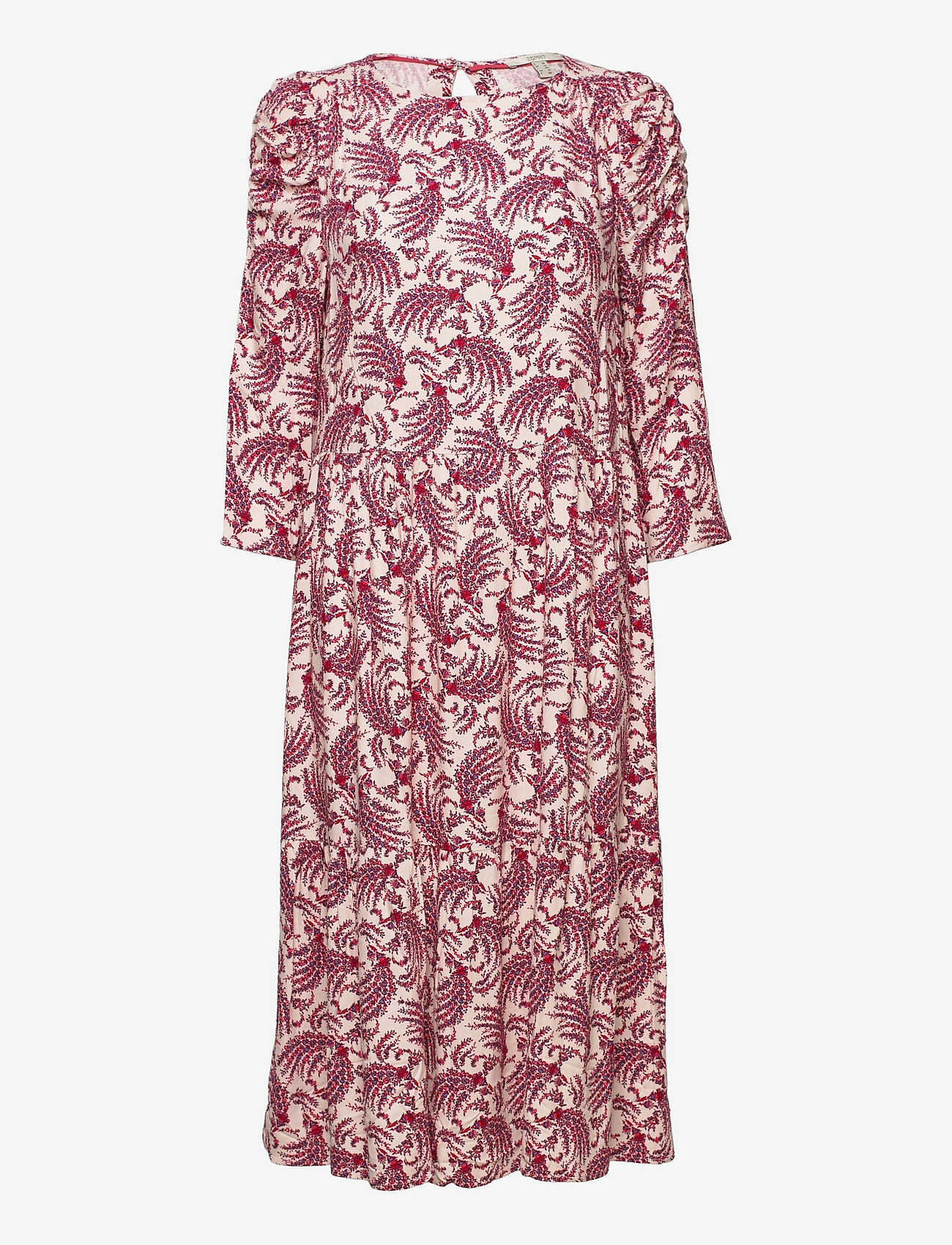 Esprit Casual - Printed midi dress, LENZING™ ECOVERO™ - midikleider - off white 4 - 0