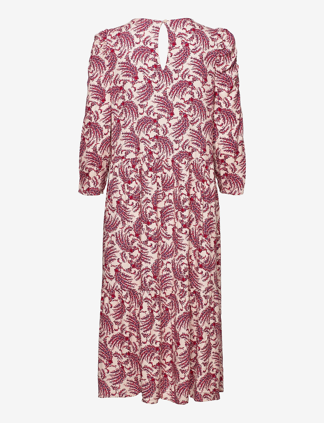 Esprit Casual - Printed midi dress, LENZING™ ECOVERO™ - midi kjoler - off white 4 - 1