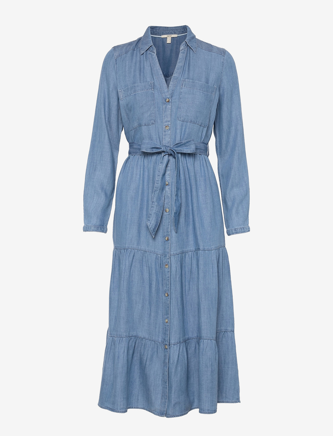Esprit Casual - Dresses light woven - blue medium wash - 0