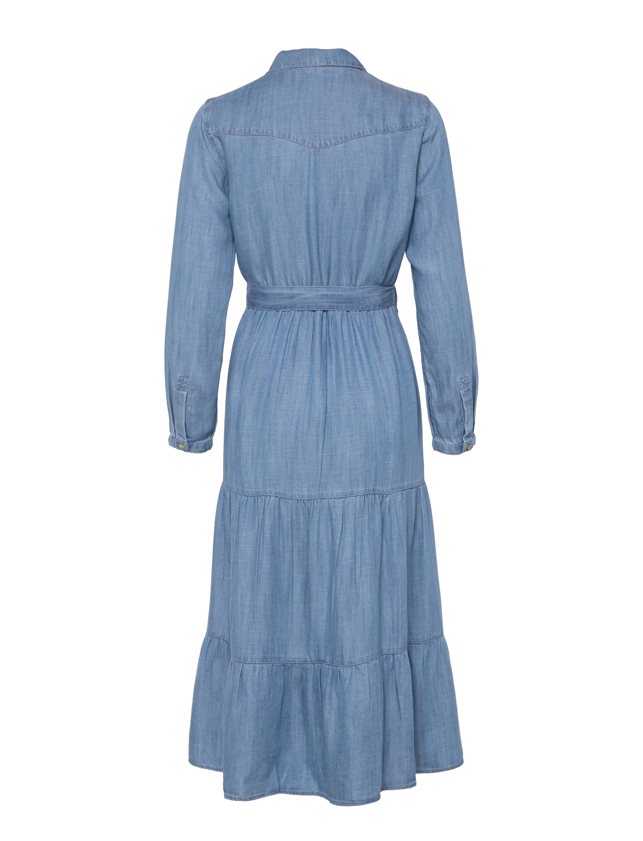 Esprit Casual - Dresses light woven - blue medium wash - 1