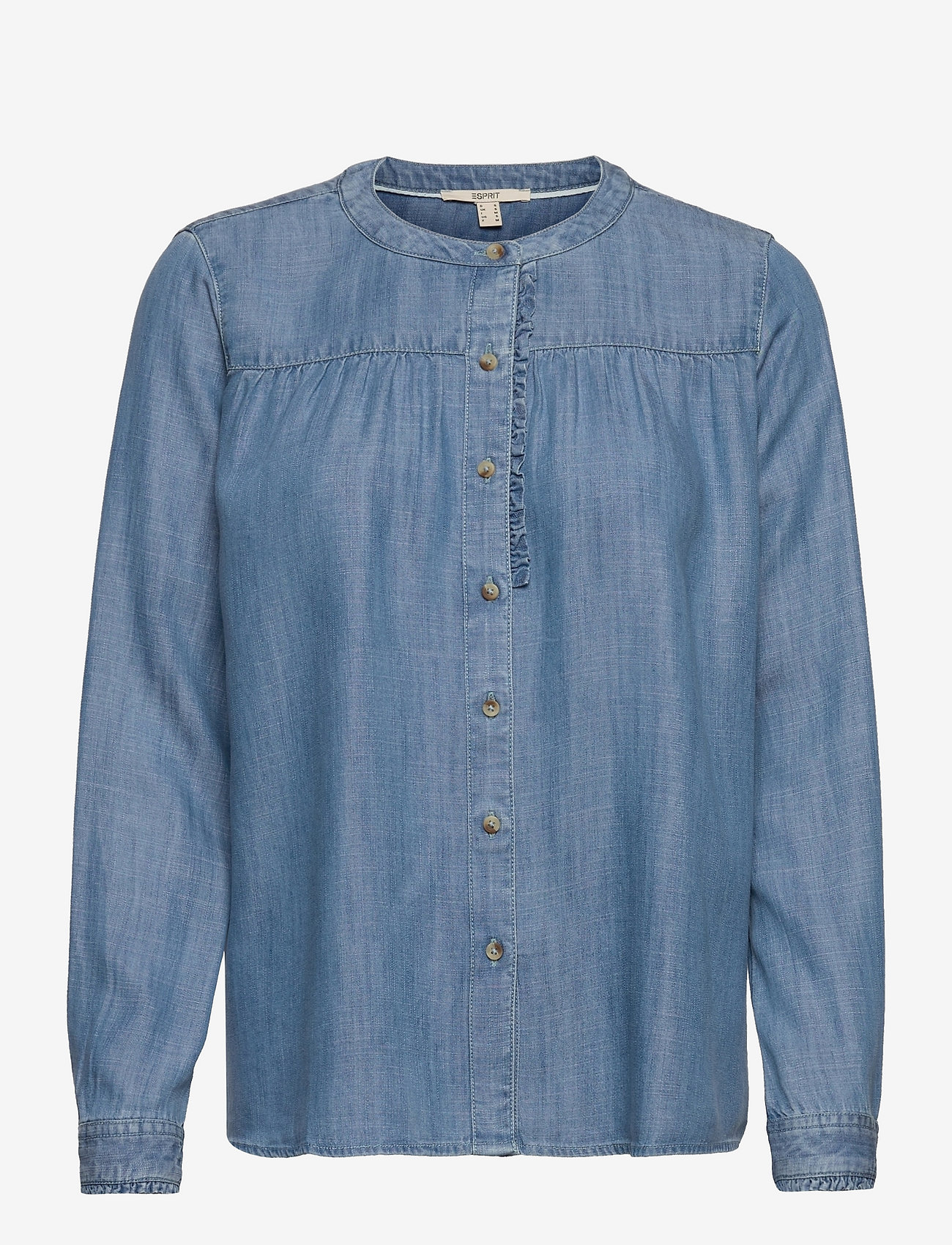 Esprit Casual - Women Blouses woven long sleeve - blue medium wash - 0