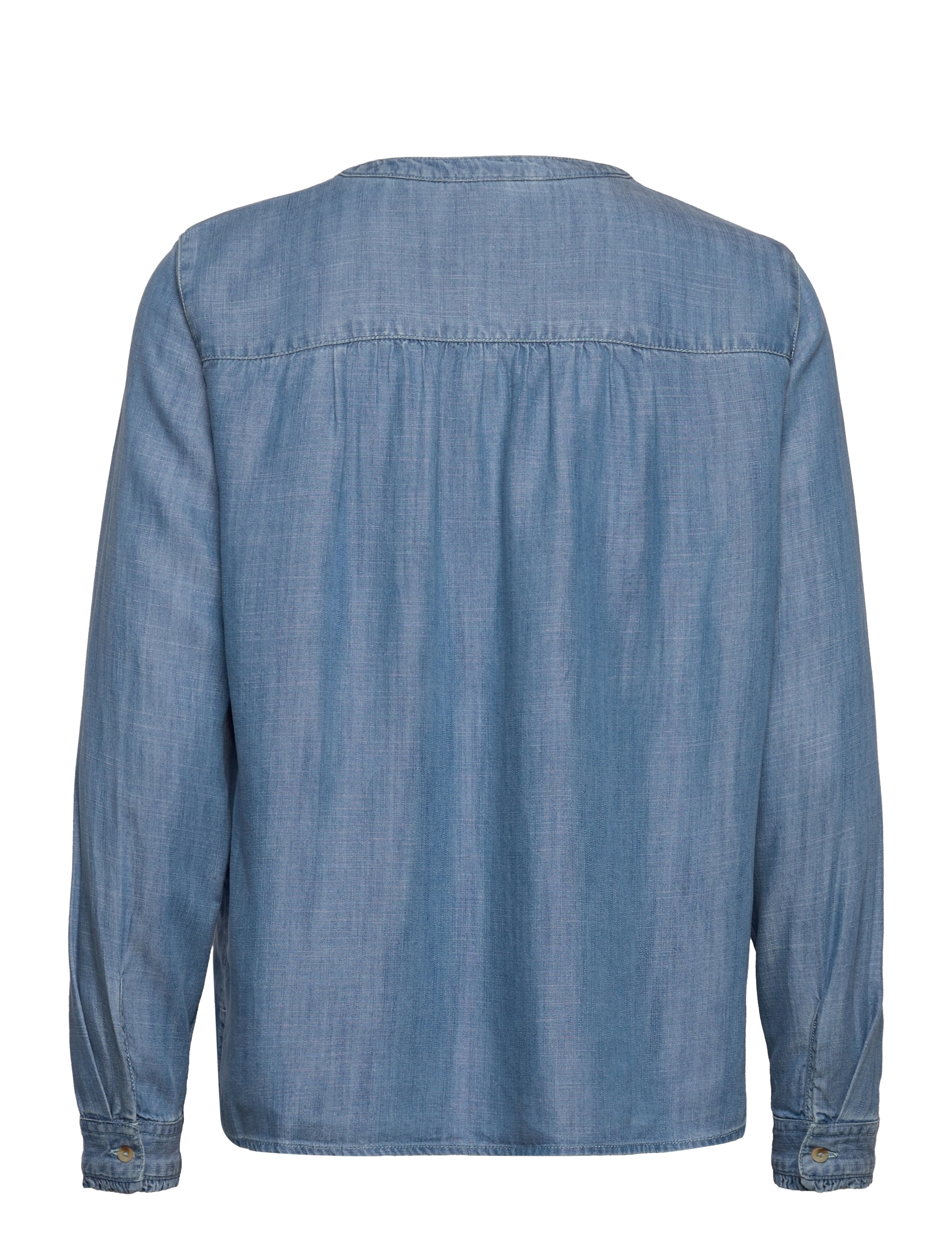 Esprit Casual - Women Blouses woven long sleeve - blue medium wash - 1