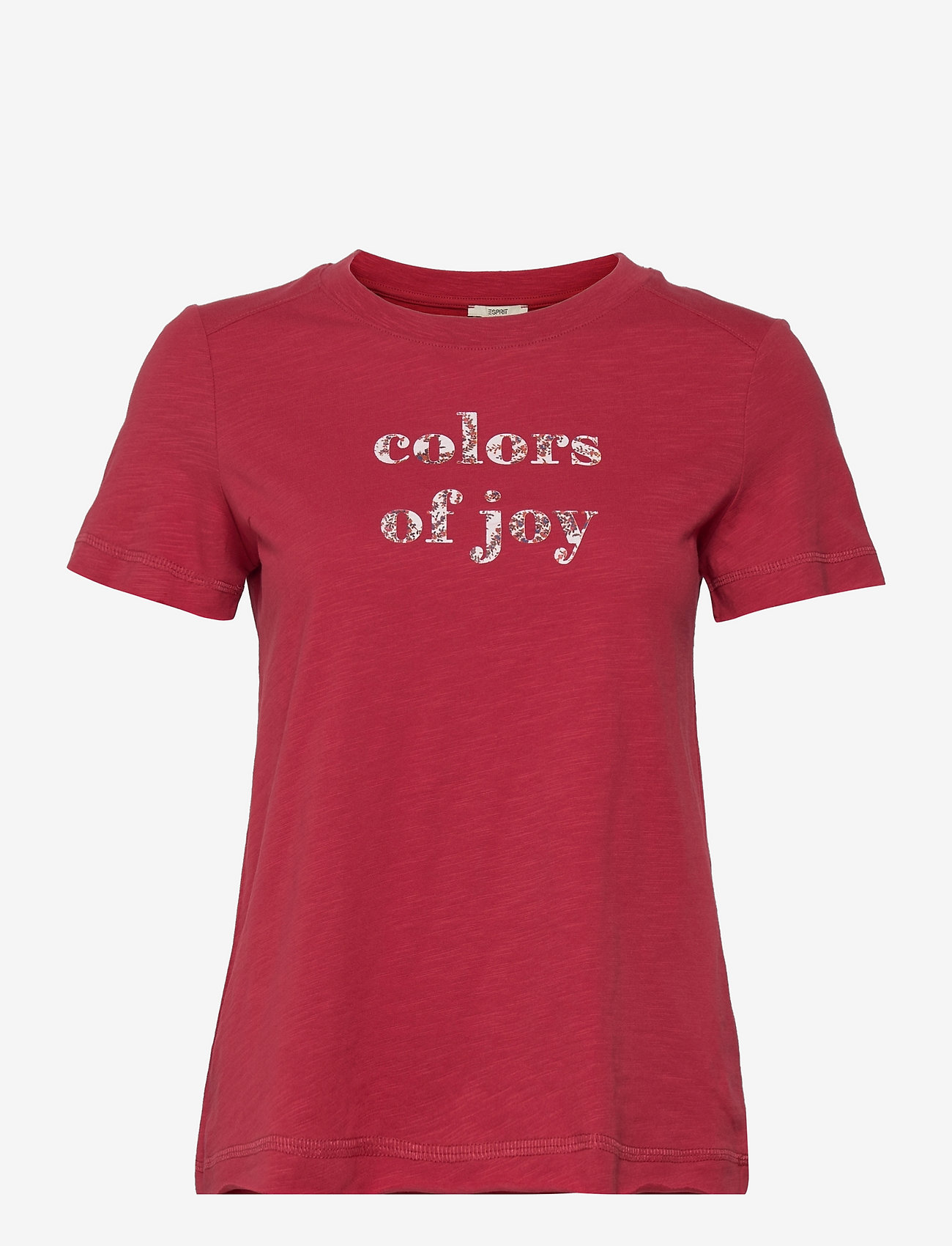 Esprit Casual - Women T-Shirts short sleeve - red - 0