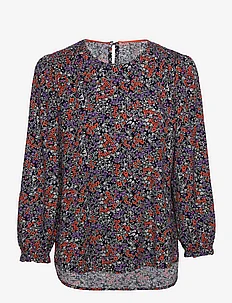 Floral blouse with 3/4 sleeves, Esprit Casual