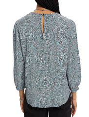Esprit Casual - Floral blouse with 3/4 sleeves - blūzes ar garām piedurknēm - navy - 2