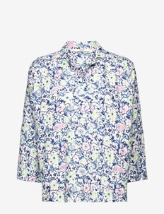 Cotton blouse with floral print, Esprit Casual