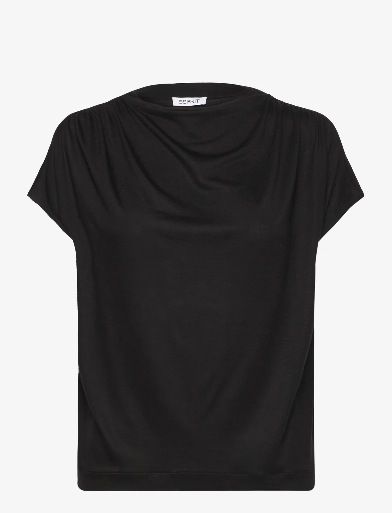 Esprit Casual - T-Shirts - t-shirts - black - 0