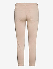 Esprit Casual - Super stretchy and comfy Capri trousers - slim fit hosen - light beige - 1