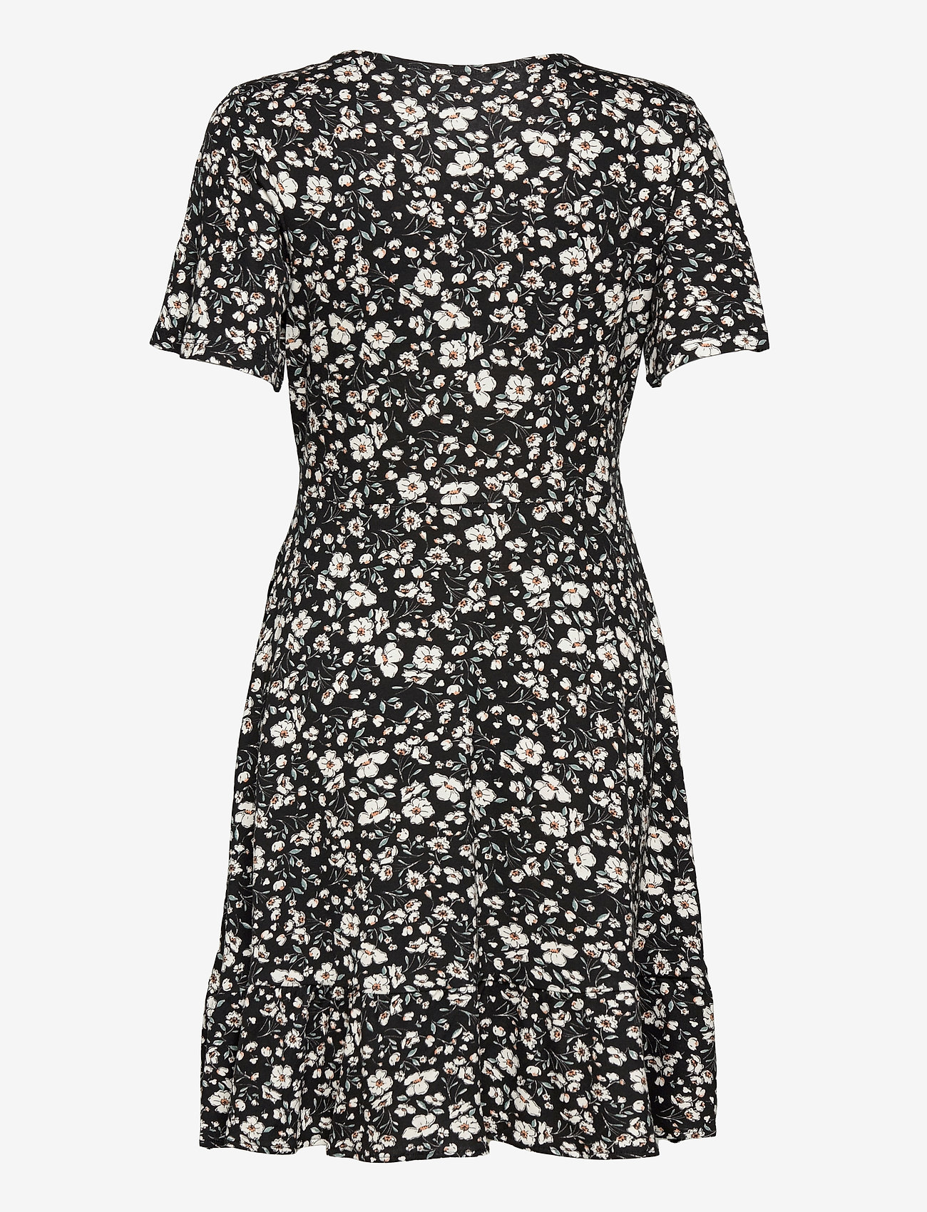Esprit Casual - Mille-fleurs dress made of LENZING™ ECOVERO™ - black - 1