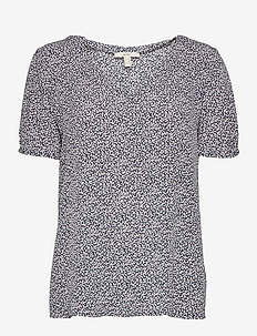 Flowing blouse top with a floral print, Esprit Casual